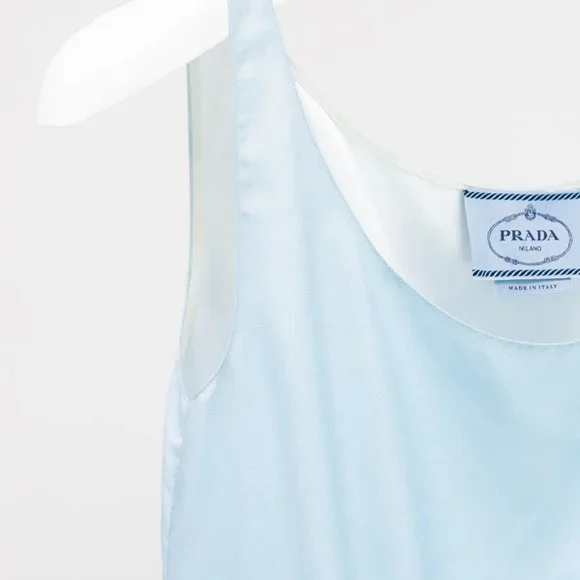 *SOLD* Prada S/S 2012 Pleated Flame Dress - Picture 5 of 7